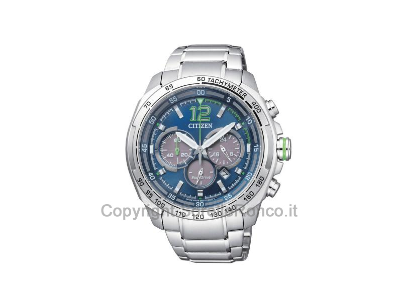 CITIZEN CRONO SPORT ACCIAIO BLU 45MM